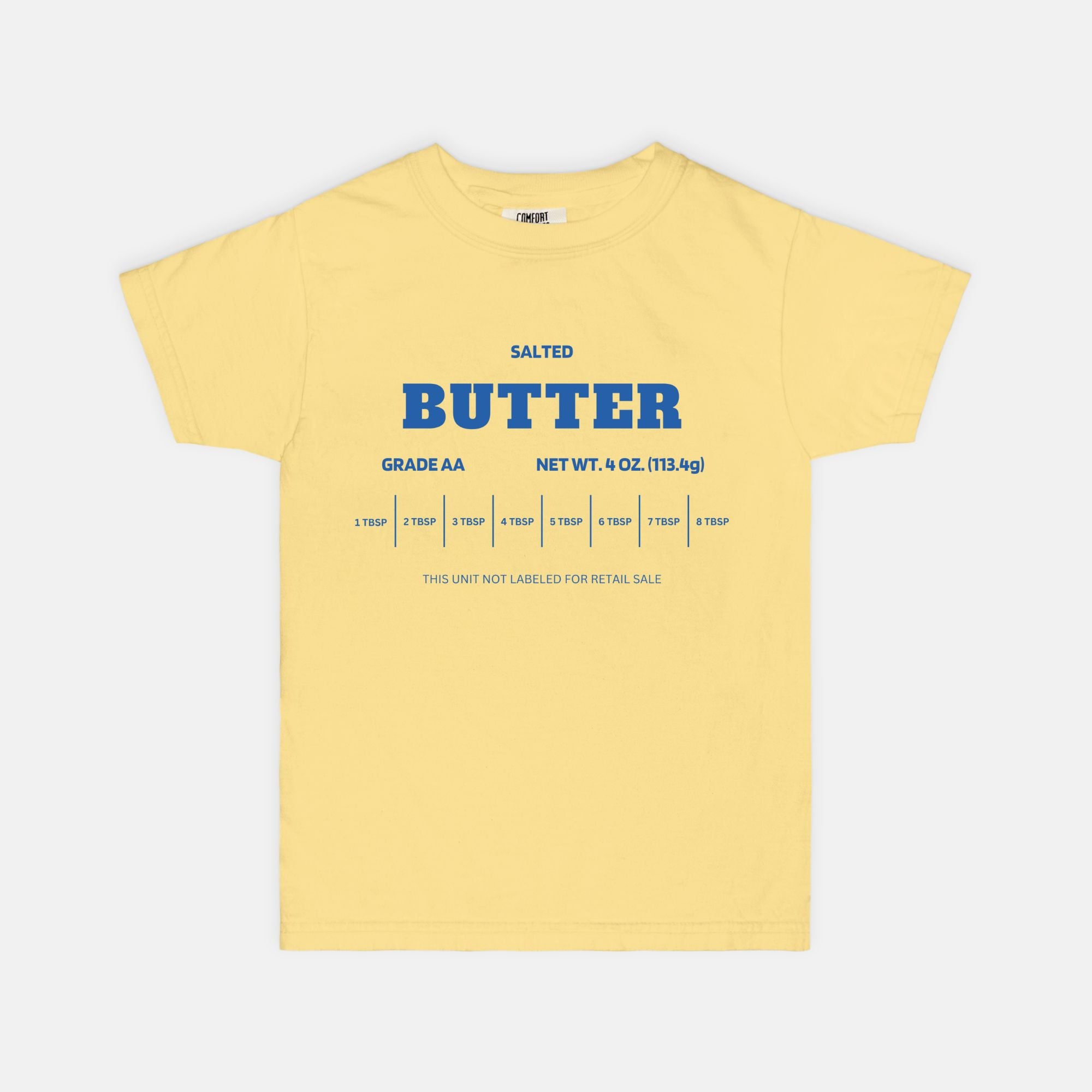 Youth Blue Salted Butter tee