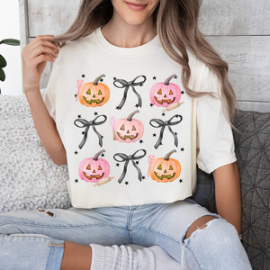 Open image in slideshow, Baking Pumpkins with Bows (multiple colors)
