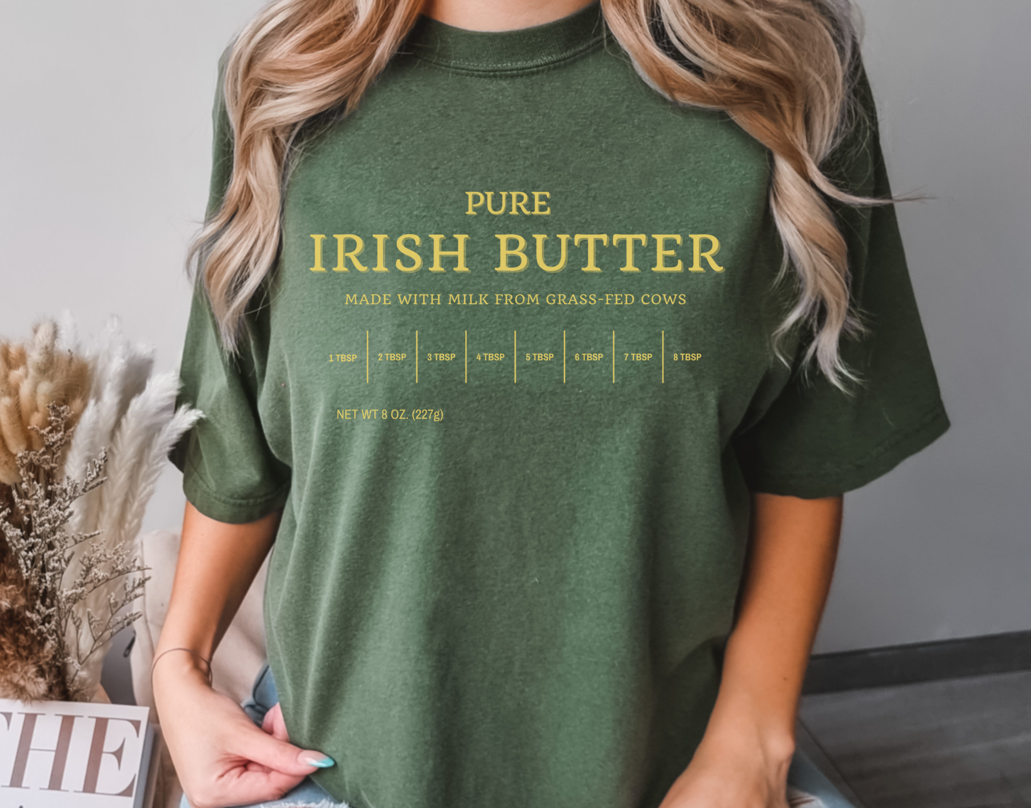 Pure Irish Butter (Made with Milk from Grass-Fed Cows) tee