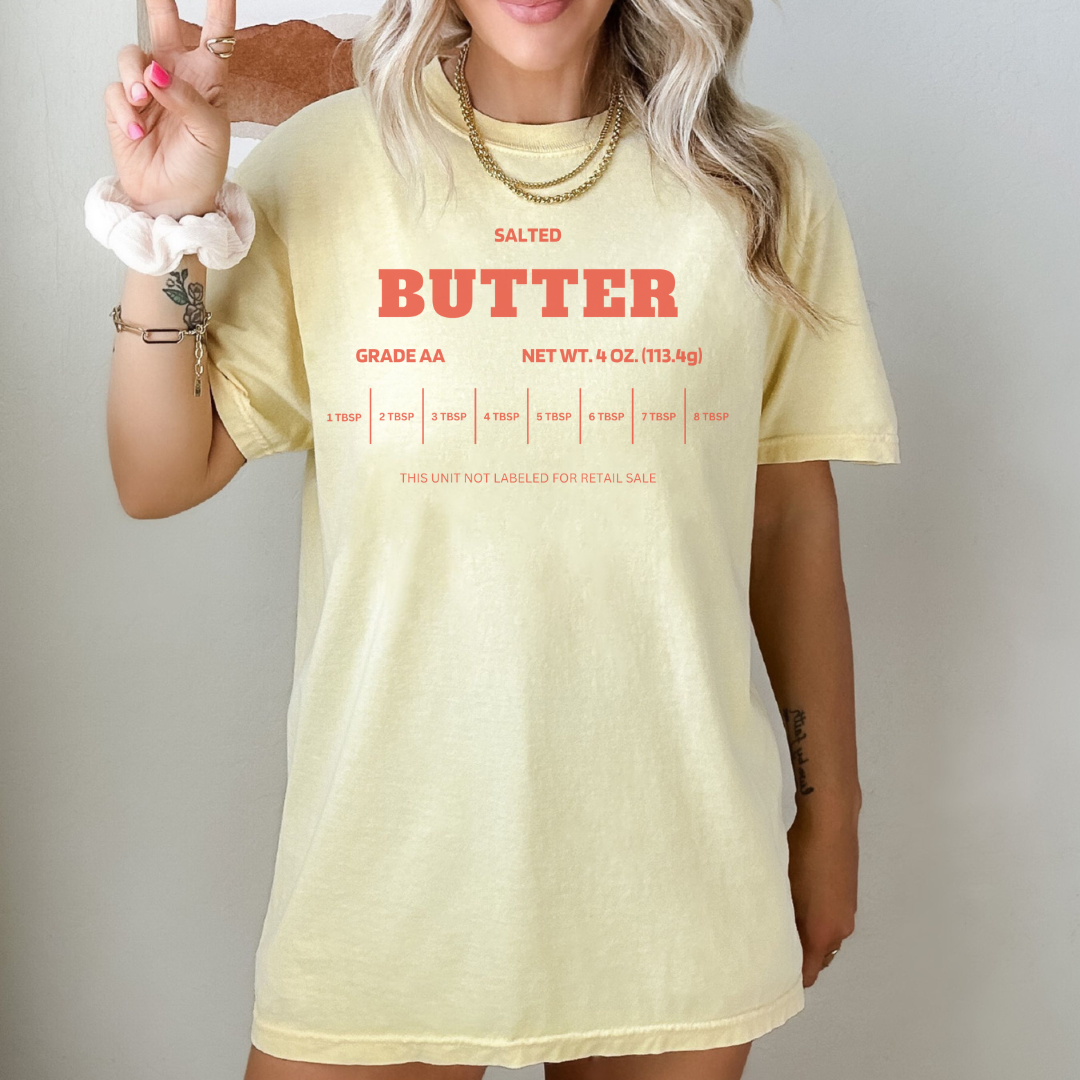 Salted Butter Tee - Adult