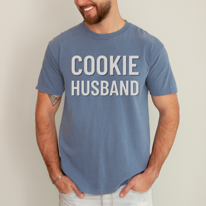 Open image in slideshow, Cookie Husband Comfort Colors tee (up to 4X)
