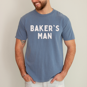 Open image in slideshow, Baker&#39;s Man Comfort Colors tee (up to 4x)
