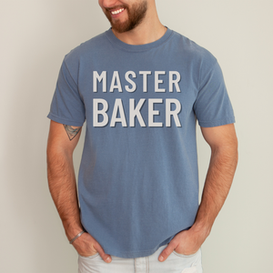 Open image in slideshow, Master Baker Comfort Colors tee (up to 4x)
