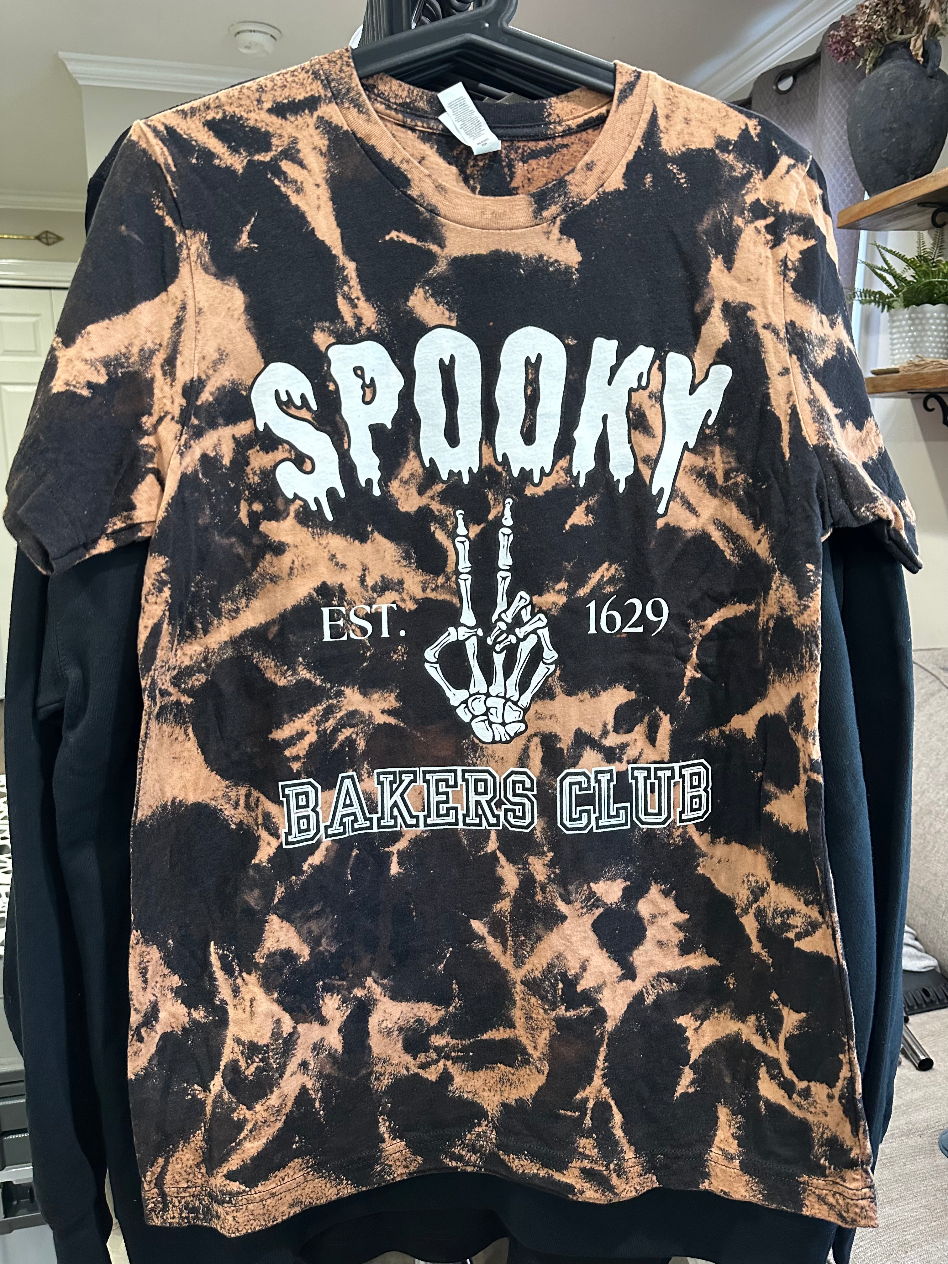 Spooky Bakers Club Tie Dye Tee (ITEMS ARE LIMITED)