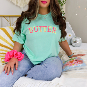 Butter varsity tee (multiple colors)