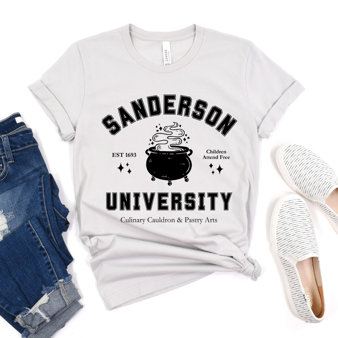 Sanderson University -Culinary Cauldron and Pastry Arts tee (multiple colors)