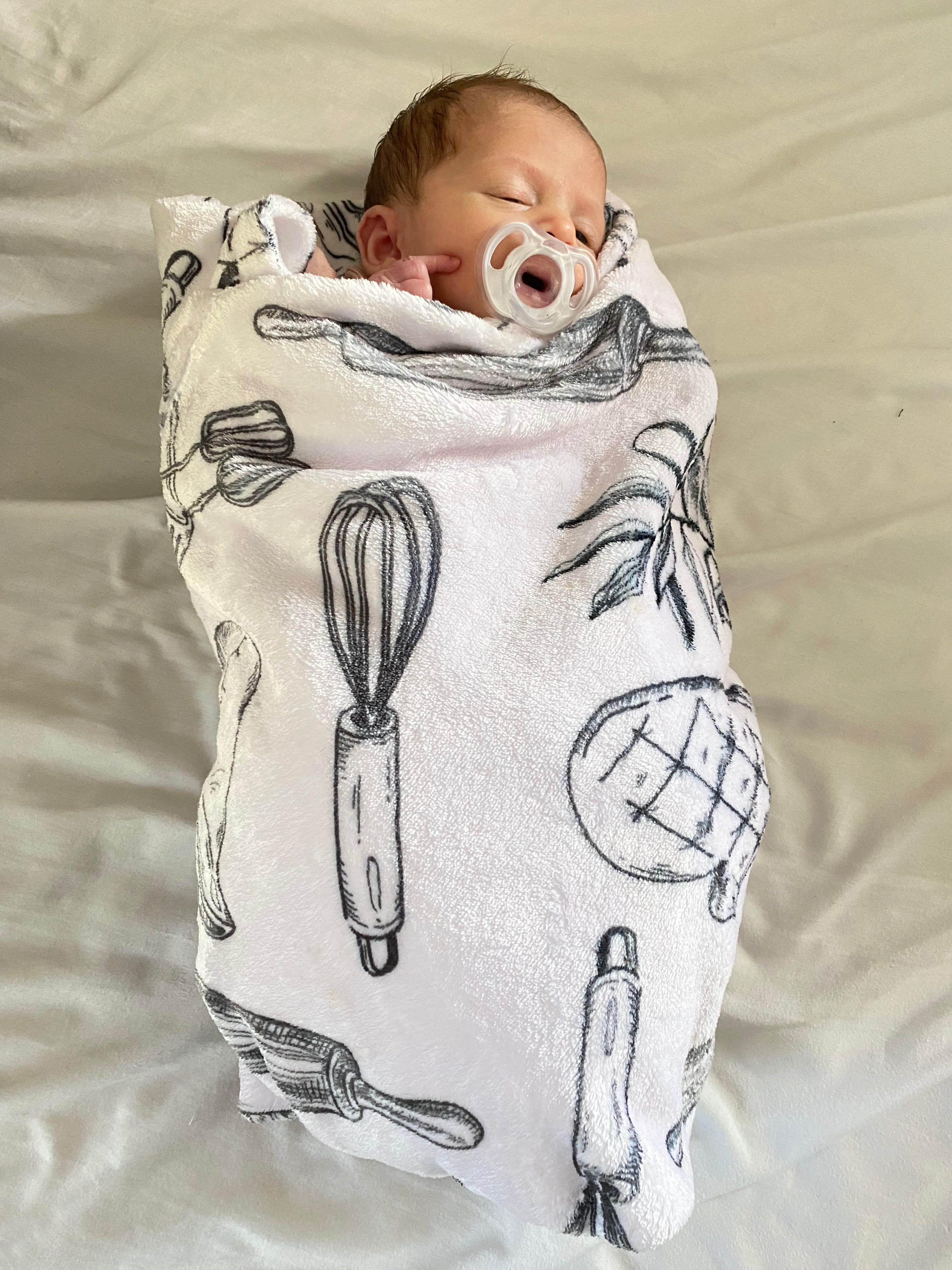 Little Baker Minky Baby Blanket