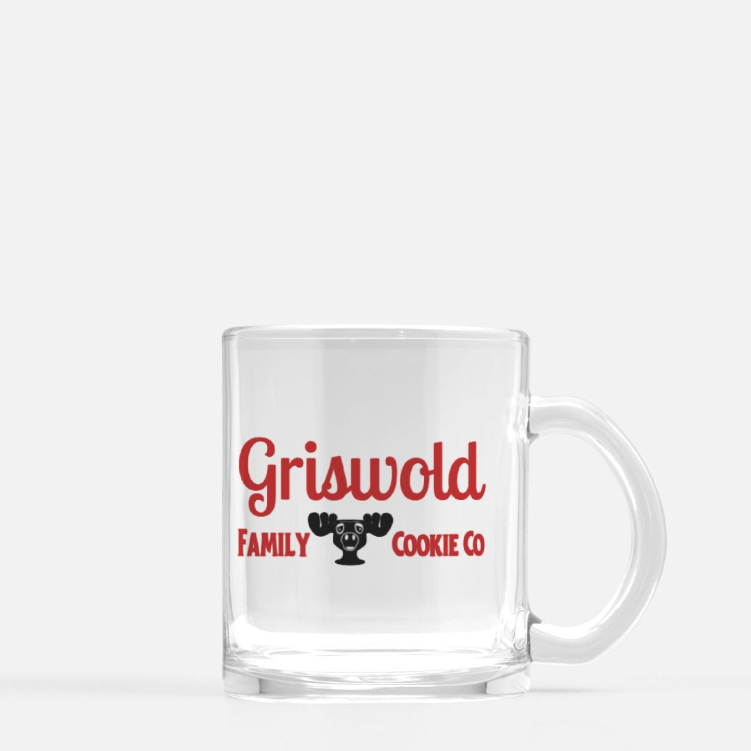 Griswold Family Cookie Co Clear Mug 10 oz