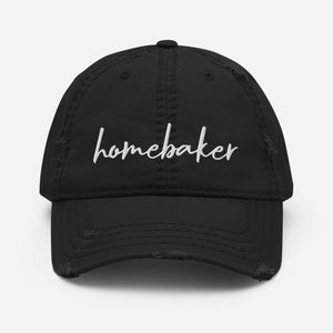 Open image in slideshow, Distressed Homebaker Hat (multiple colors)
