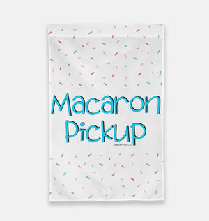 Open image in slideshow, Macaron Pickup Blue Garden Flag
