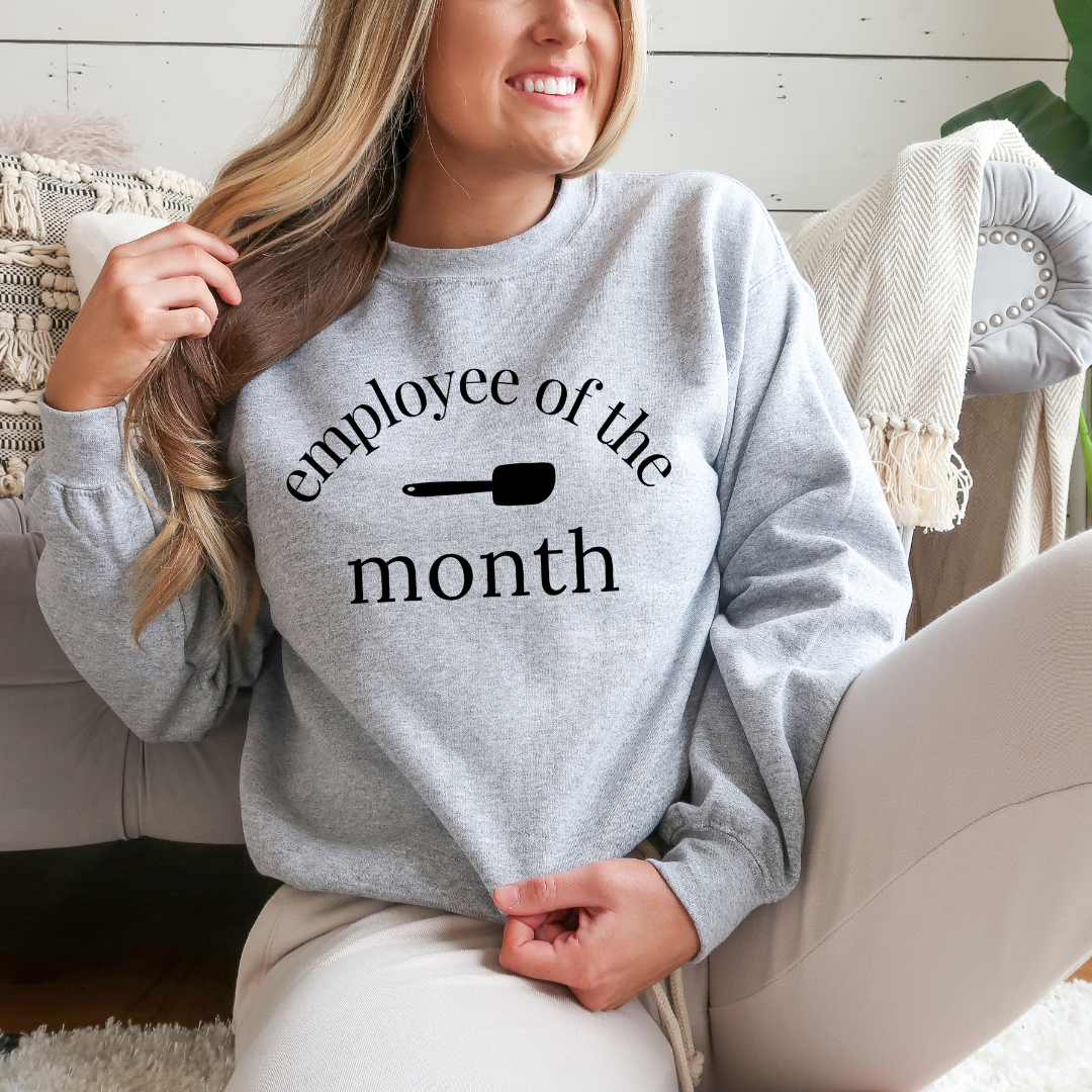 Employee of the Month crew neck (multiple colors)